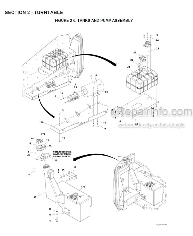 Photo 10 - JLG H340AJ Illustrated Parts Manual Boom Lift 3121635