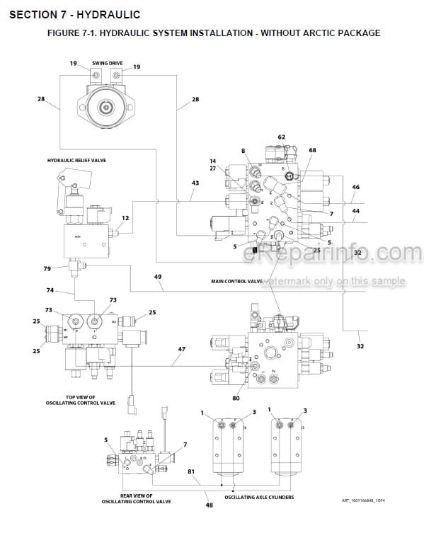 Photo 3 - JLG H340AJ PVC2001 Illustrated Parts Manual Boom Lift 31215008