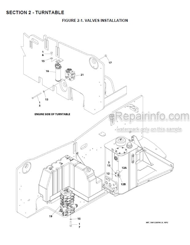 Photo 12 - JLG H800AJ PVC2001 2007 Illustrated Parts Manual Boom Lift 31215044