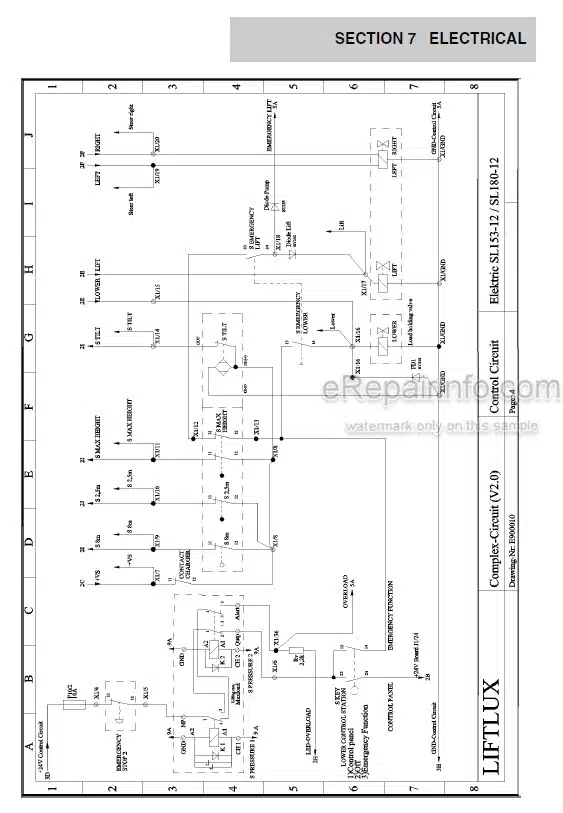 Photo 4 - JLG Liftlux 153-12 180-12 Illustrated Parts Manual Scissor Lift 3121311 SN2