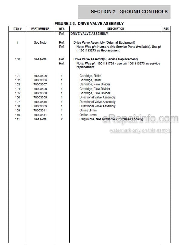 Photo 5 - JLG Liftlux 203-24 Illustrated Parts Manual Scissor Lift SN1