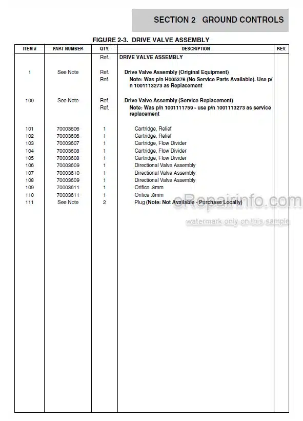Photo 5 - JLG Liftlux 203-24 Illustrated Parts Manual Scissor Lift SN1