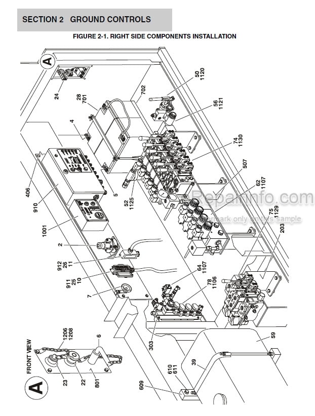 Photo 6 - JLG Liftlux 260-25 Illustrated Parts Manual Scissor Lift 3121317 SN2