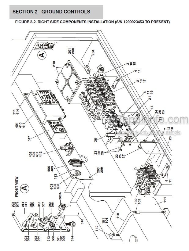 Photo 5 - JLG Liftlux 260-25 Illustrated Parts Manual Scissor Lift 3121344 SN1