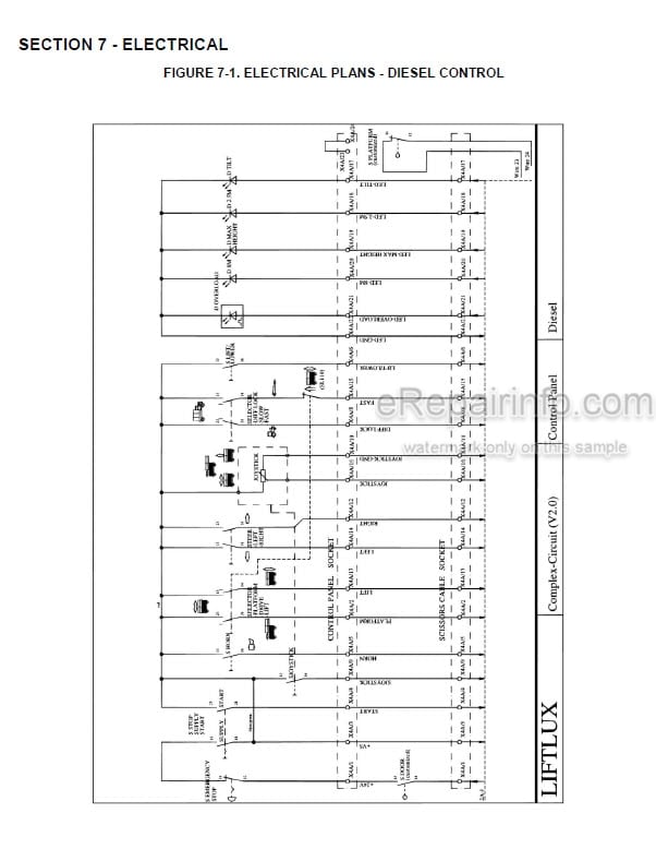 Photo 4 - JLG Liftlux 320-30 Illustrated Parts Manual Scissor Lift 3121320