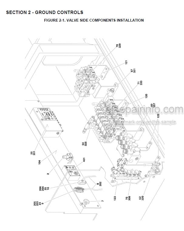 Photo 4 - JLG Liftlux 320-30 Illustrated Parts Manual Scissor Lift 3121320