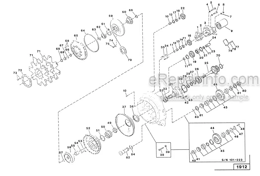 Photo 1 - JLG Lull 522 Illustrated Parts Manual Telehandler 10709907