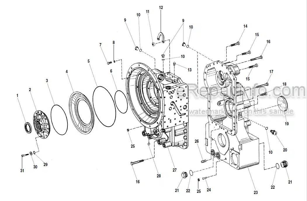 Photo 7 - JLG 80H 80HX 86HX 80HX-6 Illustrated Parts Manual Boom Lift 3120272