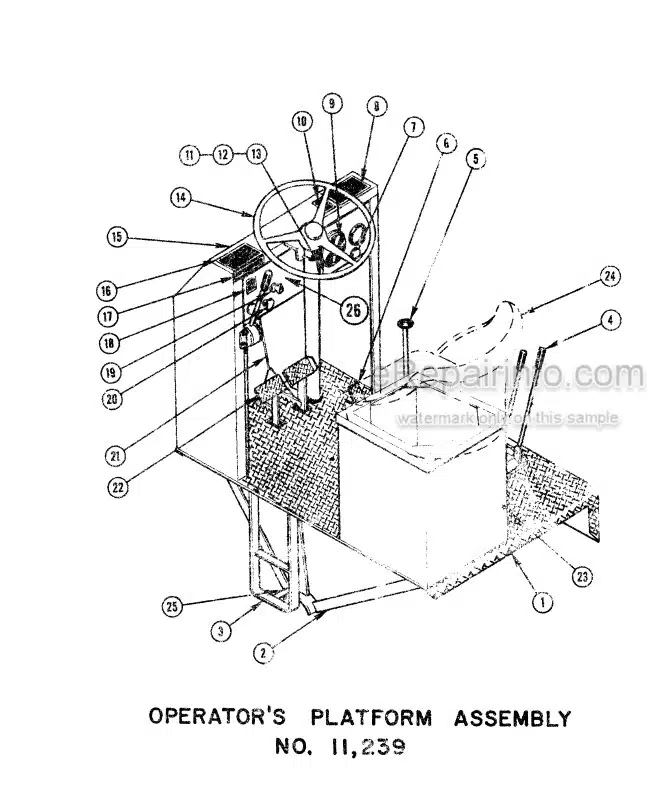 Photo 12 - JLG Lull 7C2 Illustrated Parts Manual Telehandler 10709902