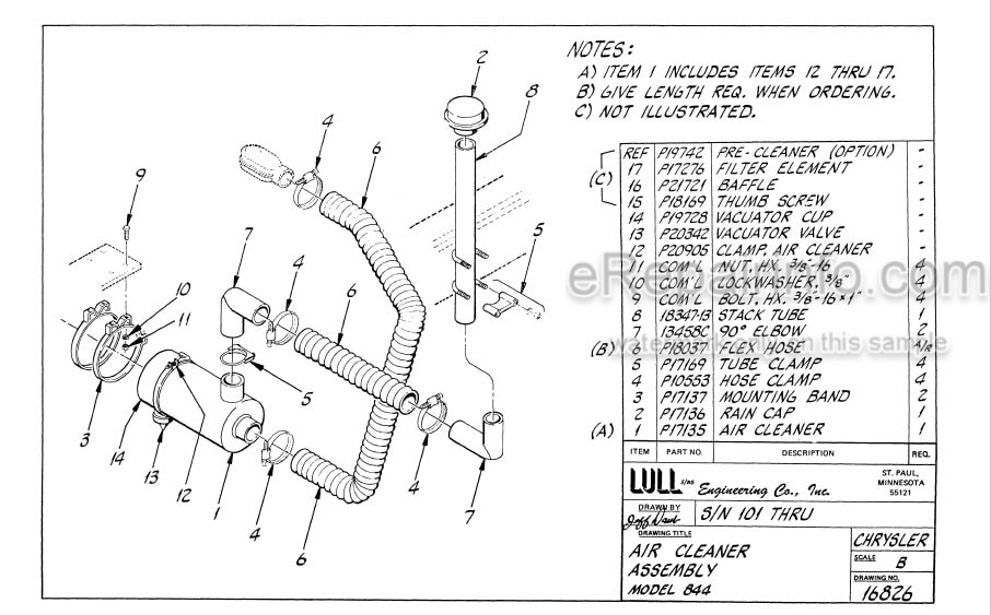 Photo 6 - JLG Lull 644E-42 944E-42 Illustrated Parts Manual Telehandler 8990462