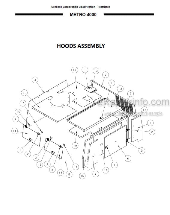 Photo 4 - JLG Metro 4000 Illustrated Parts Manual Lighting Tower 3121621