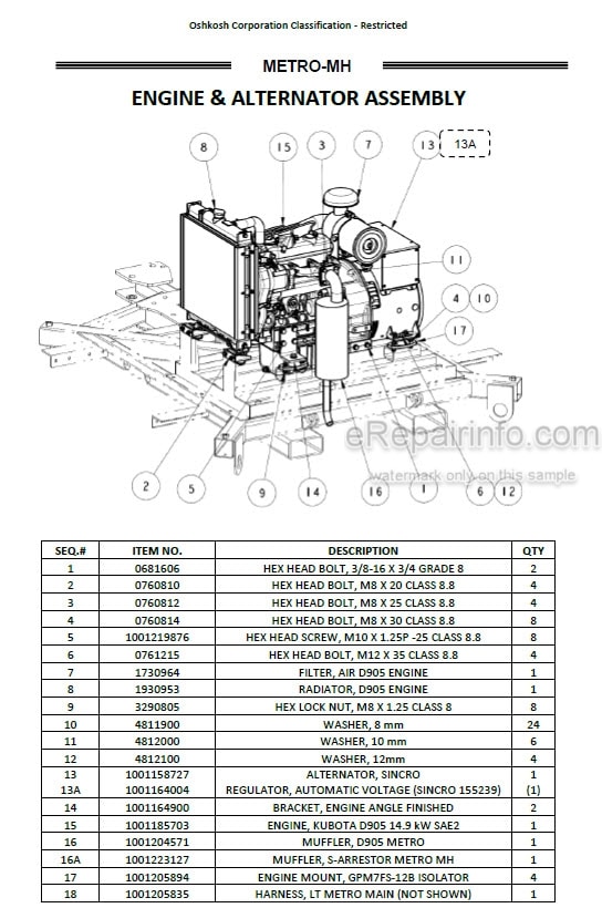 Photo 3 - JLG Metro MH Parts Manual Lighting Tower 1001206598