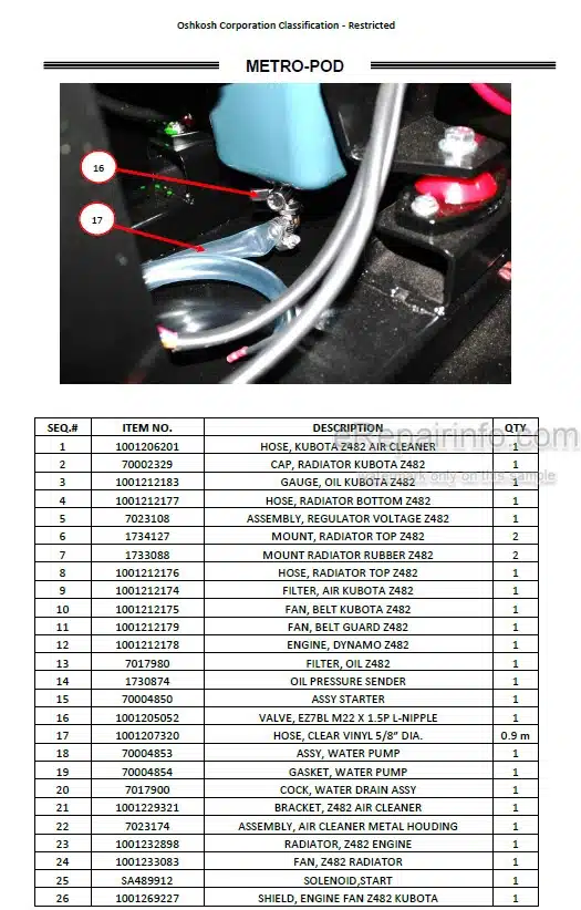 Photo 6 - JLG Metro MH Parts Manual Lighting Tower 1001206598