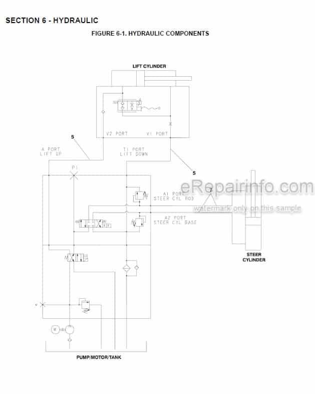 Photo 4 - JLG R10 Illustrated Parts Manual Scissor Lift 3121689