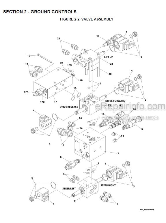 Photo 1 - JLG R1532I R1932 R1932I PVC1910 2004 Illustrated Parts Manual Scissor Lift 31215089