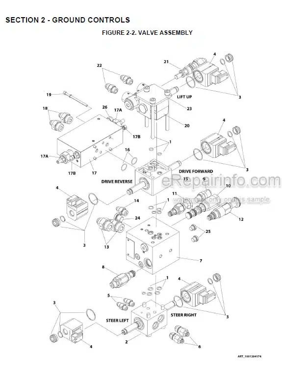 Photo 2 - JLG R1532I R1932 R1932I PVC1910 2004 Illustrated Parts Manual Scissor Lift 31215089