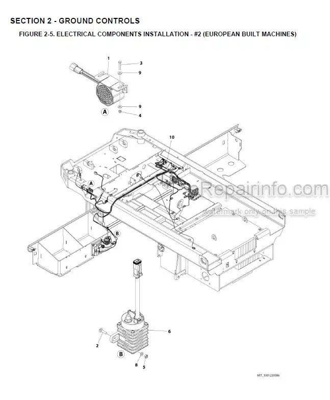 Photo 6 - JLG 2632R Illustrated Parts Manual Scissor Lift 3121751