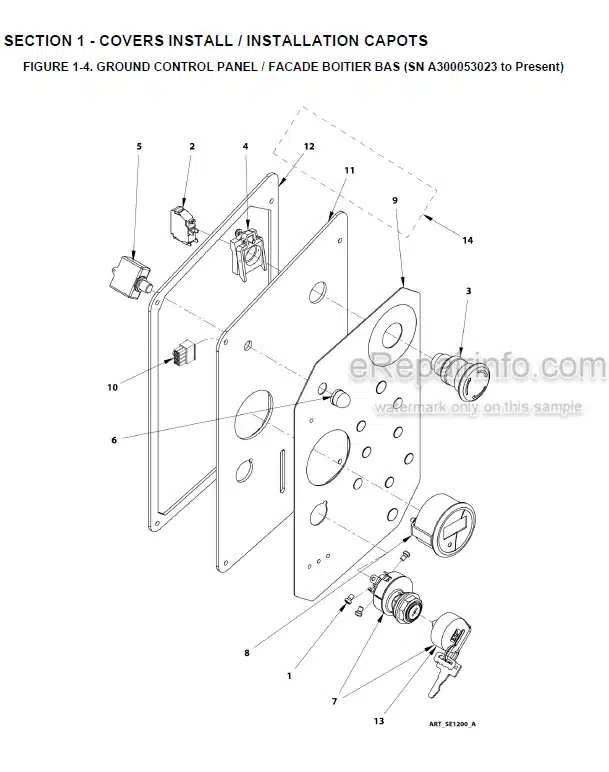 Photo 2 - JLG Toucan 10E 26E Illustrated Parts Manual Mast Boom Lift 31210091 SN1