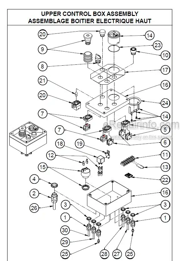 Photo 3 - JLG Toucan 1100 Spare Parts Manual Mast Boom Lift