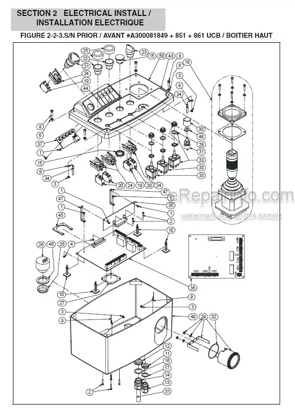 Photo 6 - JLG Toucan 12E 32E Illustrated Parts Manual Mast Boom Lift 31210249 SN2