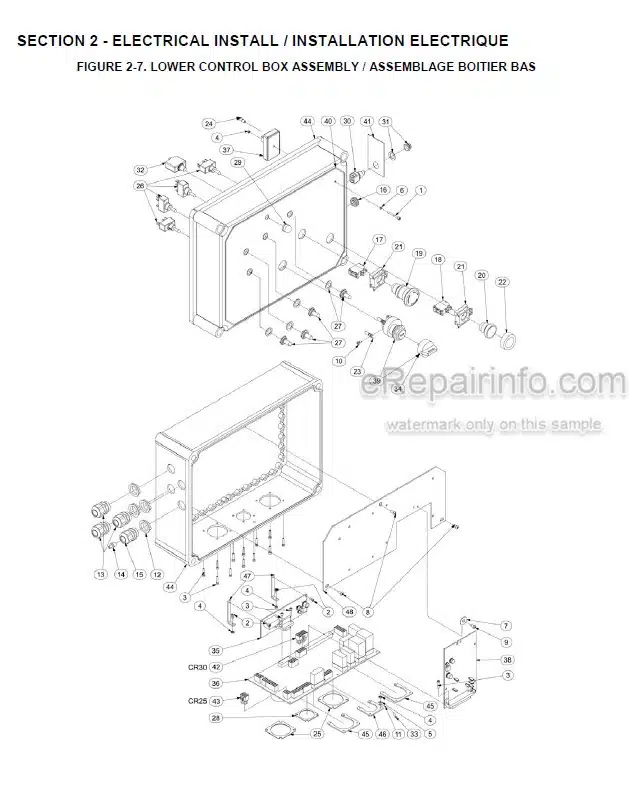 Photo 5 - JLG Grove VM3242E Spare Parts Manual Mast Boom Lift