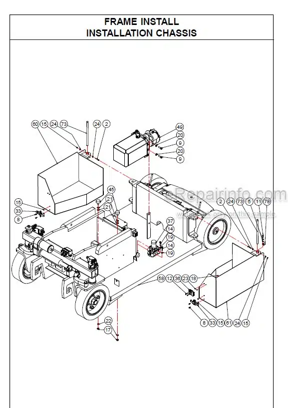 Photo 8 - JLG Toucan Junior 6 Toucan V1331E Spare Parts Manual Mast Boom Lift