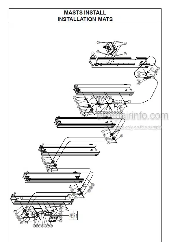 Photo 1 - JLG Toucan Junior 8 Spare Parts Manual Mast Boom Lift