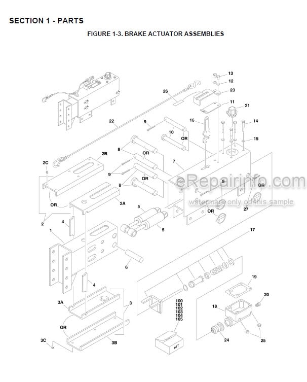 Photo 7 - JLG Triple-L Illustrated Parts Manual Trailer 3121226