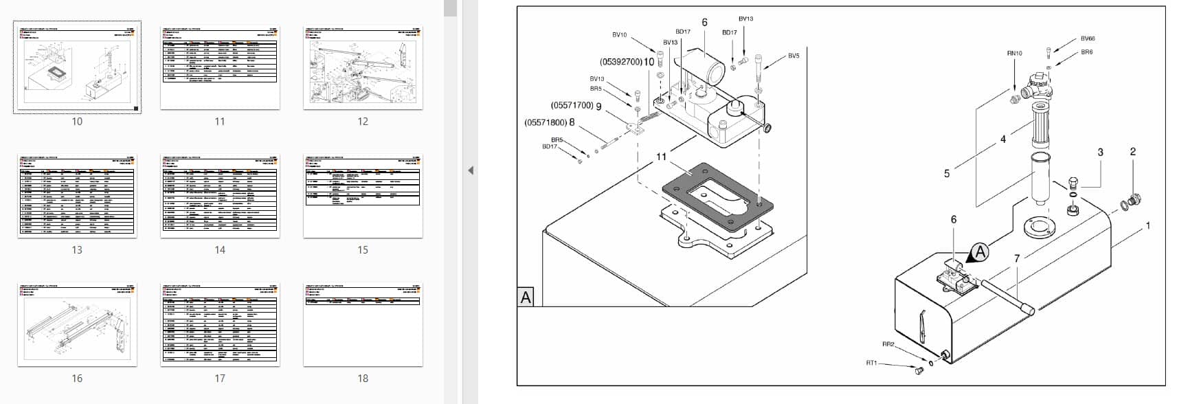 Photo 3 - JLG X14J-2 X14J-3 X390AJ-2 X390AJ-3 Illustrated Parts Manual Compact Crawler Boom Lift 3121601