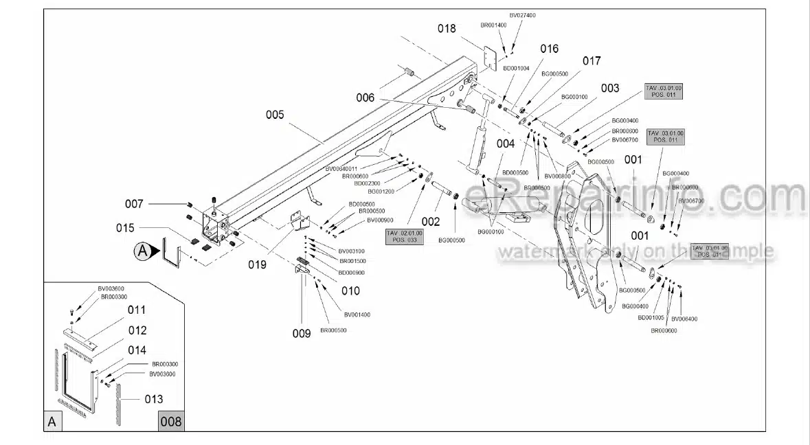 Photo 9 - JLG X15JP X430AJ Illustrated Parts Manual Compact Crawler Boom Lift 3121778