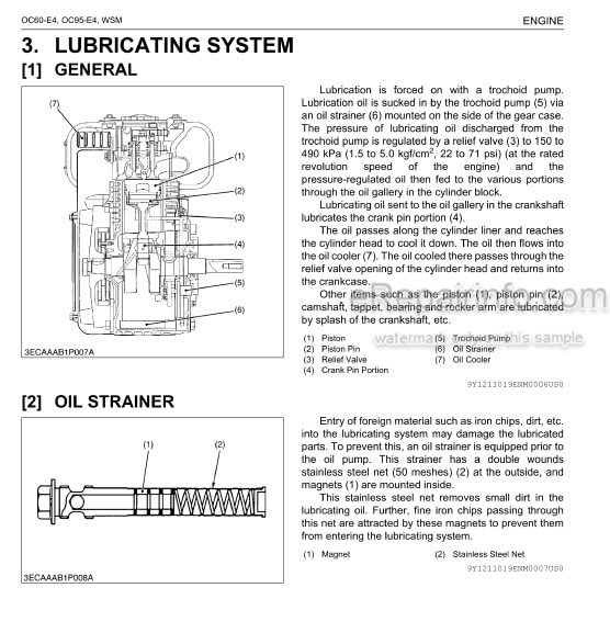 Photo 5 - Kubota RK Series Workshop Manual Diesel Engine 9Y011-02650