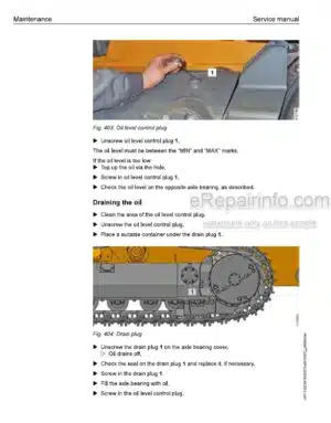Photo 6 - Liebherr LR636-1275 12777 Service Manual Crawler Loader 12203102