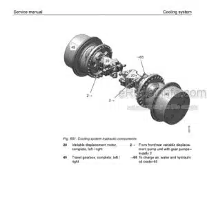 Photo 1 - Liebherr LR636-1725 00 05 4F G8.0 Service Manual Crawler Loader 12271954