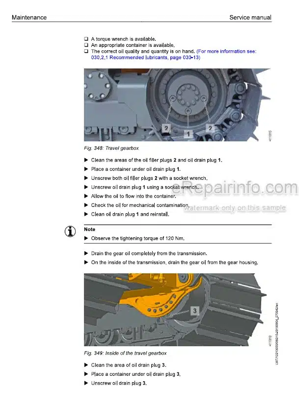Photo 1 - Liebherr PR716-1422 PR716-1423 14279 Service Manual Crawler Dozer 12213055