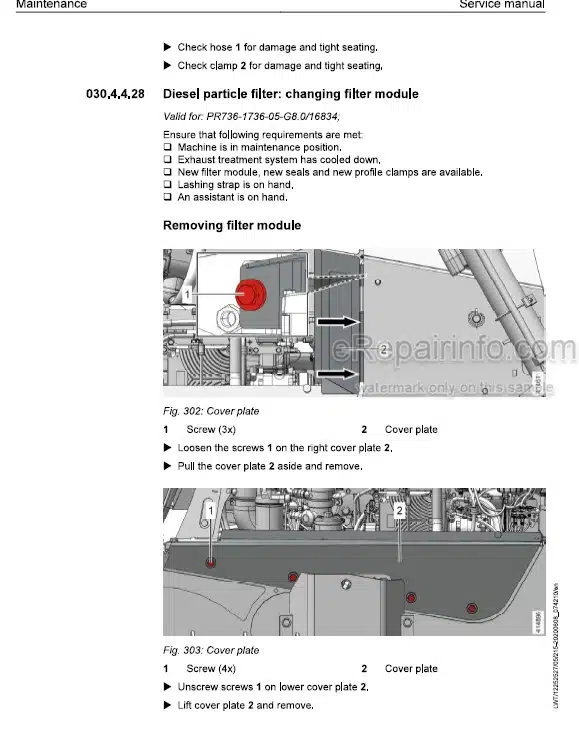 Photo 1 - Liebherr PR736-1736 05 G8.0 16834 PR736-1736 4F G8.0 16834 Service Manual Crawler Dozer 12252527