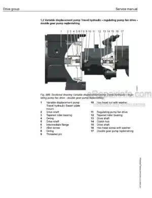 Photo 6 - Liebherr PR746-1807 05 3A 4F G8.0 Service Manual Crawler Dozer 12271657