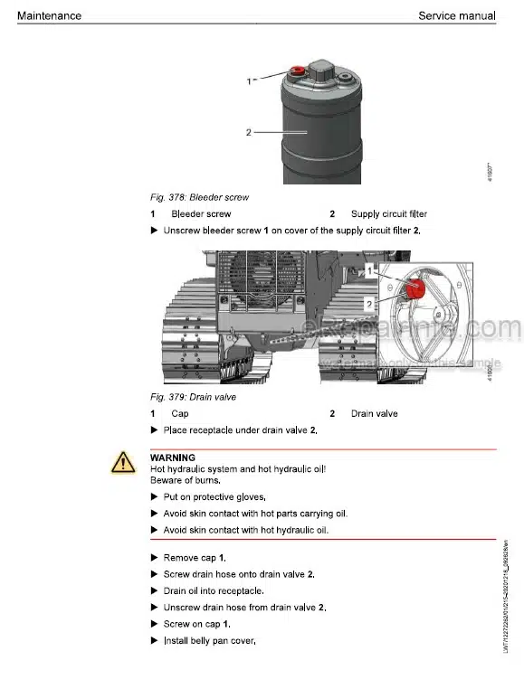 Photo 1 - Liebherr PR756-1808 05 3A 4F G8.0 Service Manual Crawler Dozer 12272262