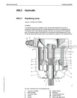 Photo 12 - Liebherr PR766-1421 13666 Service Manual Crawler Dozer 12216964