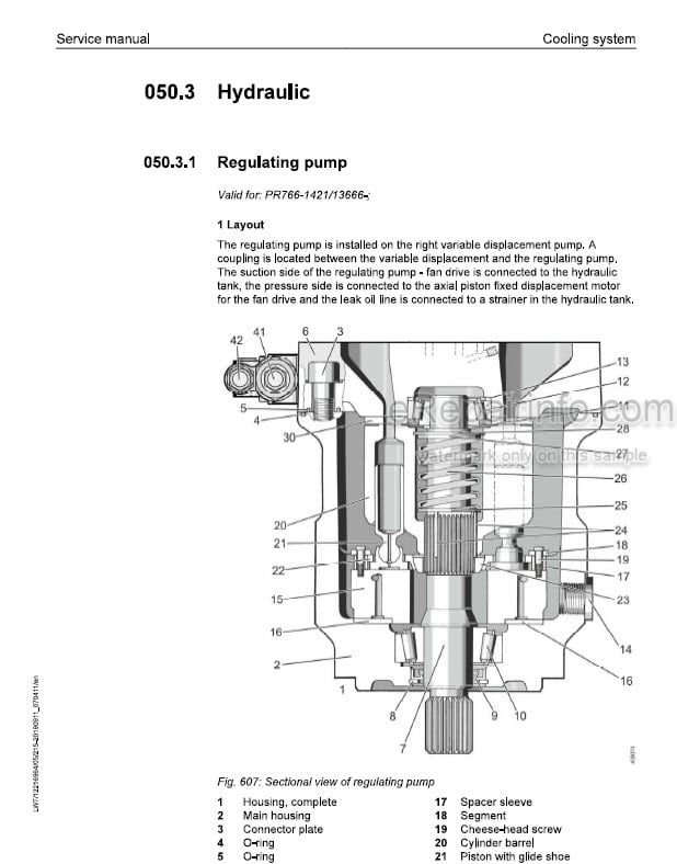 Photo 1 - Liebherr PR766-1421 13666 Service Manual Crawler Dozer 12216964
