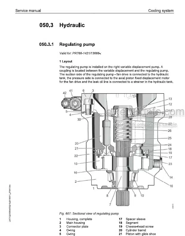Photo 1 - Liebherr PR766-1421 13666 Service Manual Crawler Dozer 12216964
