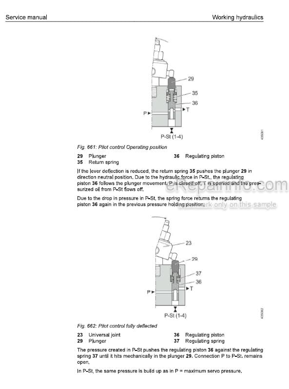 Photo 1 - Liebherr PR776-1296 12589 Service Manual Crawler Dozer 12203101