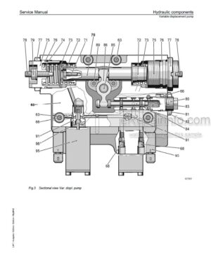 Photo 7 - Liebherr PR776-1296 4F 05 16877 Service Manual Crawler Dozer 12254329