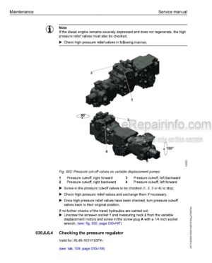Photo 2 - Liebherr RL46-1631 15374 Service Manual Pipe Layer 12232941