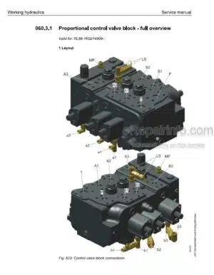 Photo 11 - Liebherr RL56-1632 14909 Service Manual Pipe Layer 12216965