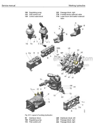 Photo 12 - Liebherr RL56-1632 3A 15619 Service Manual Pipe Layer 12233700