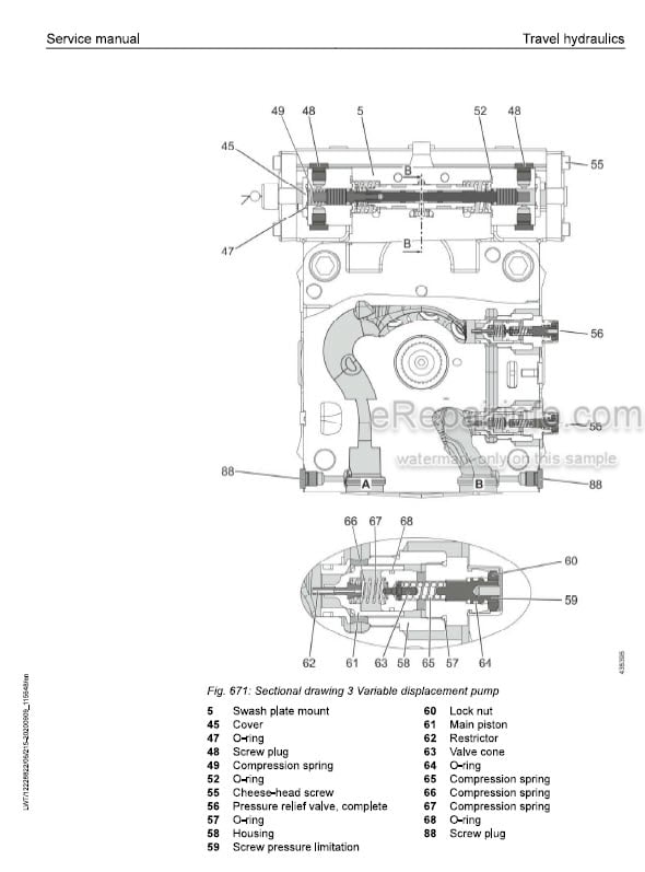 Photo 1 - Liebherr RL66-1633-15104 G6.0 1504 Service Manual Pipe Layer 12228822