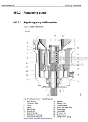 Photo 7 - Liebherr PR721B PR731B PR741B Service Manual Crawler Dozer