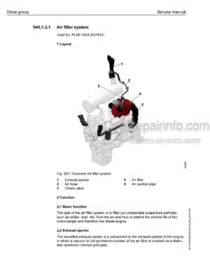 Photo 10 - Liebherr RL66-1633 3A 16056 Service Manual Pipe Layer 12239166