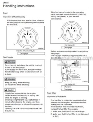 Photo 8 - Baroness LM281 Owners Operating Manual 3-Unit Reel Mower