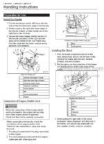 Photo 2 - Baroness LM56GB LM66GB LM66TB Owners Operating Manual Walk Behind Greens Mower